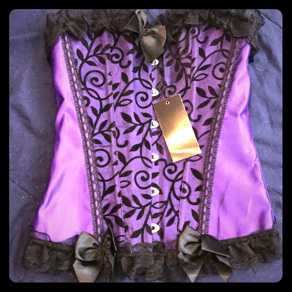 Lovely lavender corset